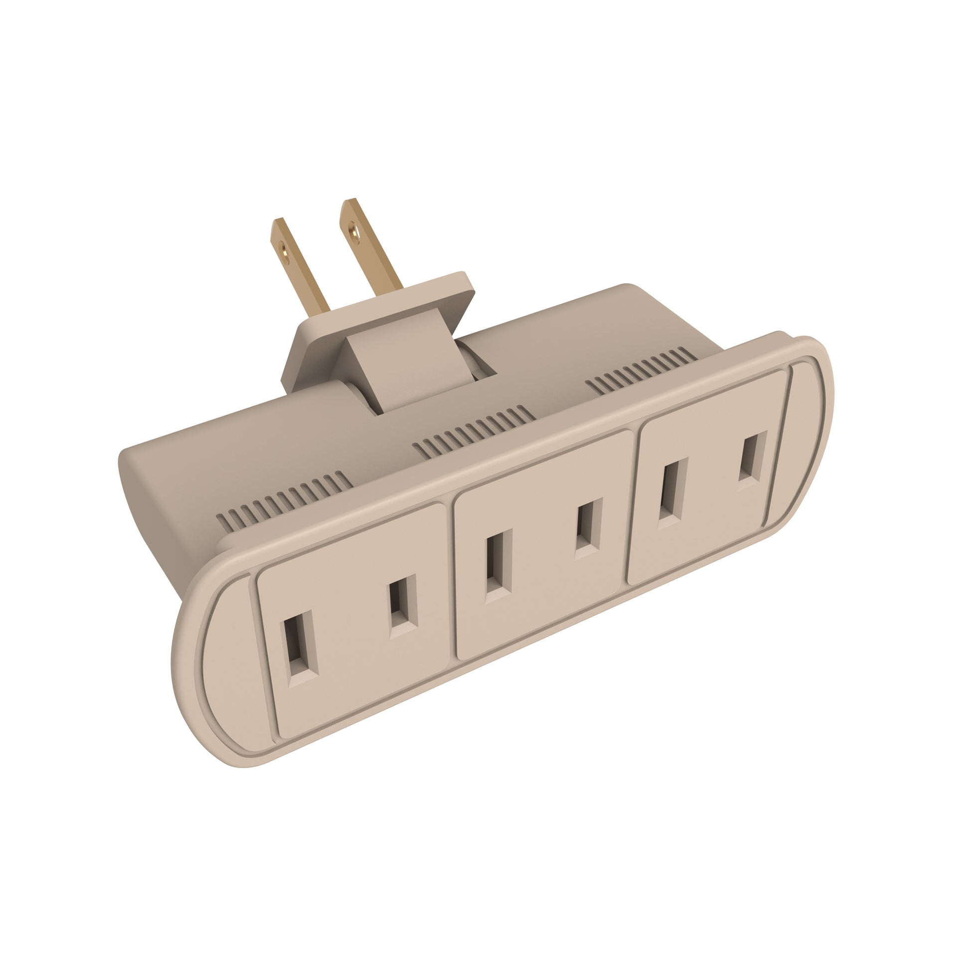 STANLEY® 3-Outlet Swivel Wall Adapter