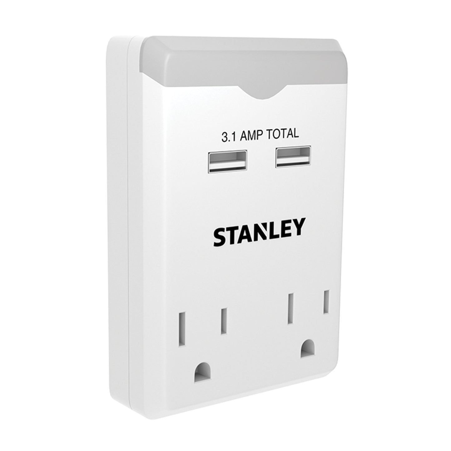 STANLEY® 2-Outlet USB Night Light - Stanley Electrical Accessories