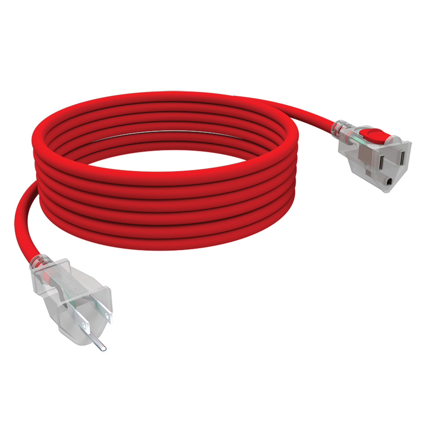 STANLEY 25FT HEAVY DUTY EXTENSION CORD, 12 GAUGE, LIT END