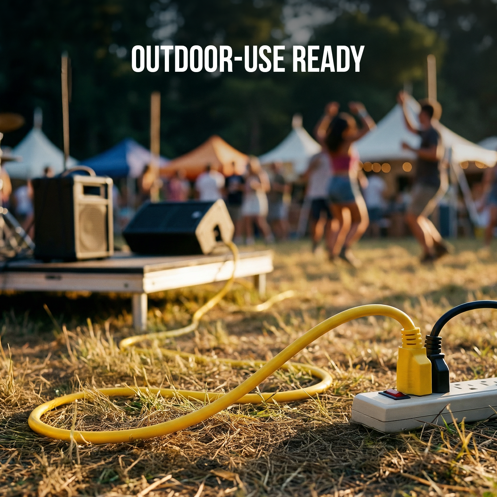 STANLEY® 50FT Outdoor Extension Cord - Stanley Electrical Accessories
