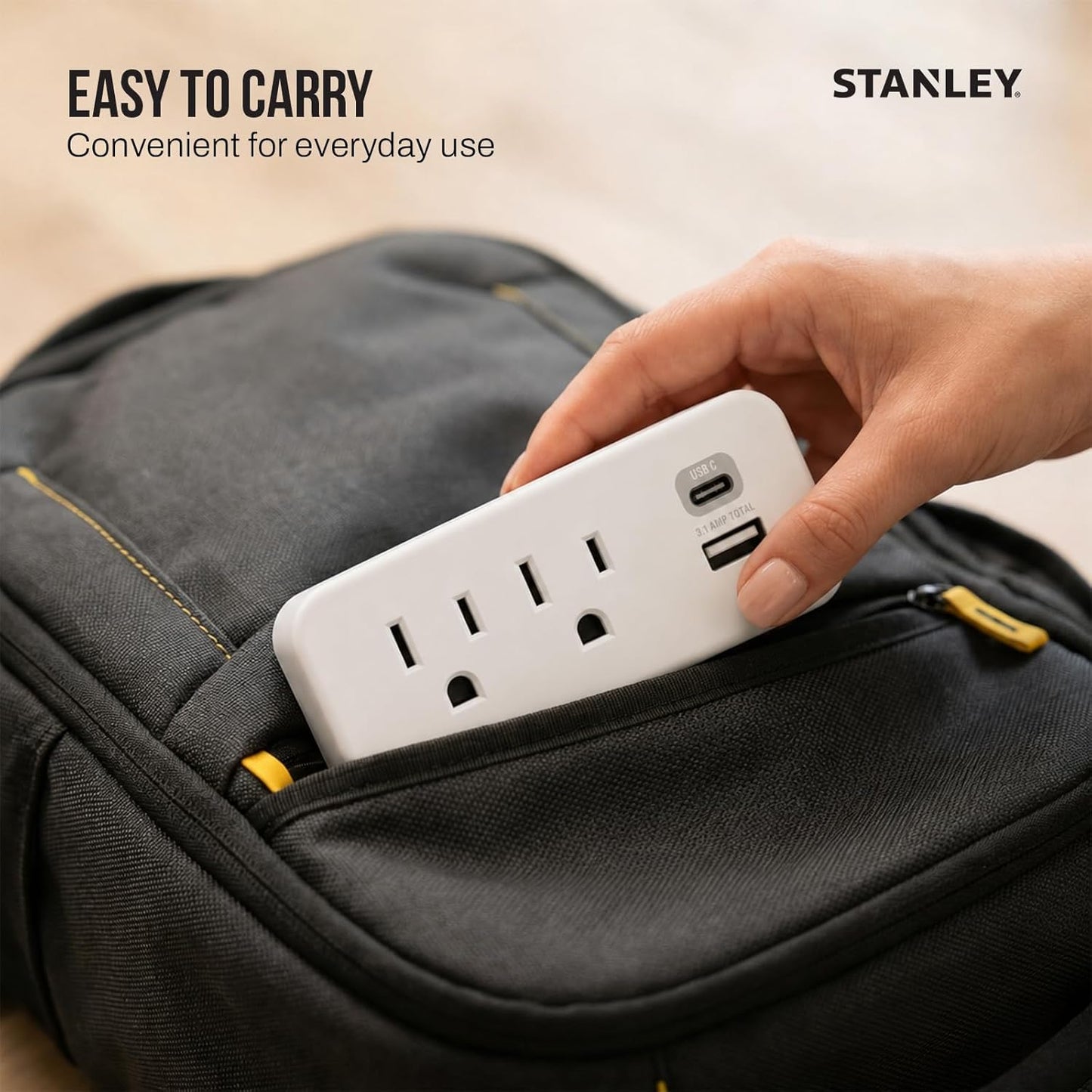 PLUGMAX USB CHARGER 2-Outlet USB Wall Adapter - Stanley Electrical Accessories