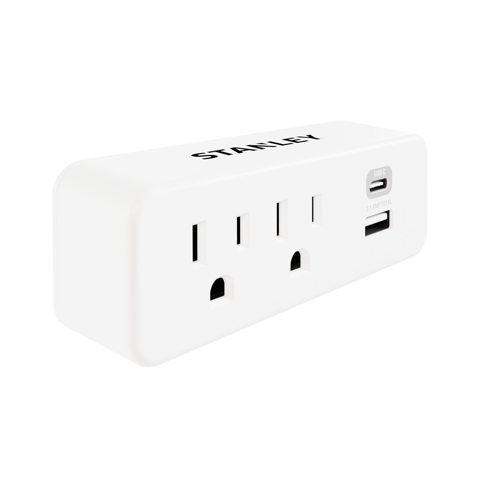 PLUGMAX USB CHARGER 2-Outlet USB Wall Adapter - Stanley Electrical Accessories