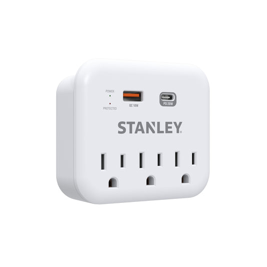 SURGEPRO 3 USB EXTREME 3-Outlet 600 Joule Surge Protector USB Wall Adapter