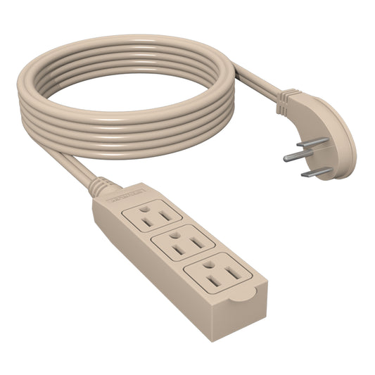 STANLEY® 9FT 3-Outlet Indoor Extension Cord with Right Angle Plug - Stanley Electrical Accessories