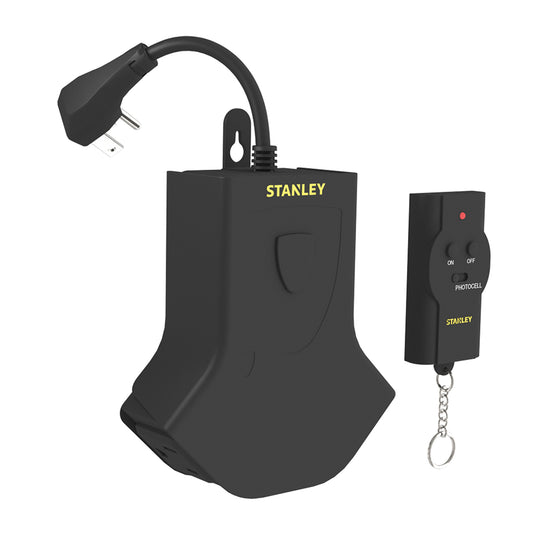 STANLEY® 3-Outlet Remote Control - Stanley Electrical Accessories