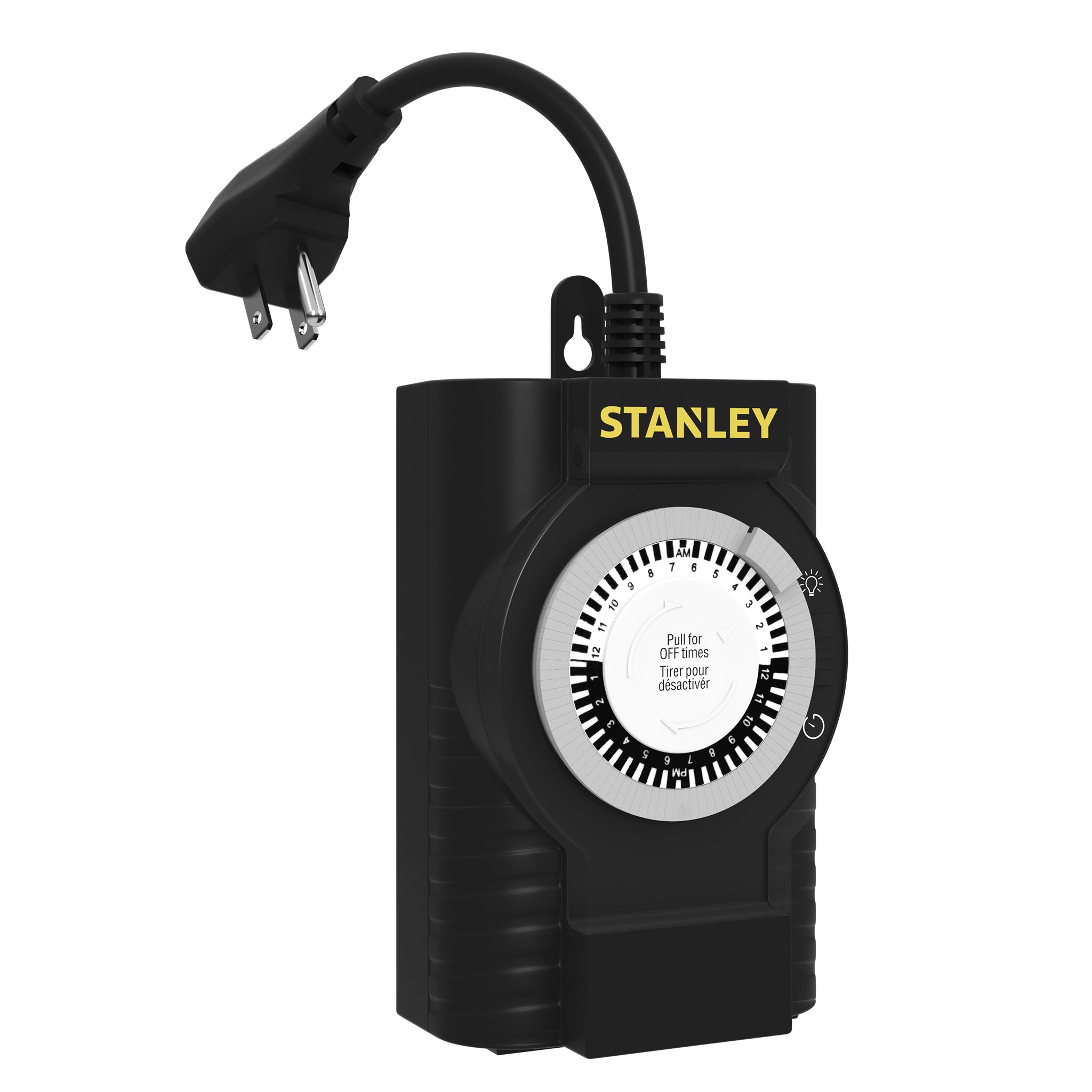 STANLEY 2-Outlet Outdoor 24 Hour Mechanical Timer - Stanley Electrical Accessories
