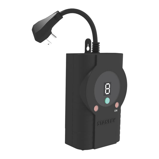 STANLEY® 2-Outlet Light Sensing Outdoor Digital Timer - Stanley Electrical Accessories