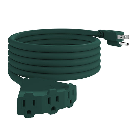 STANLEY® 25FT 3-Outlet Outdoor Extension Cord - Stanley Electrical Accessories