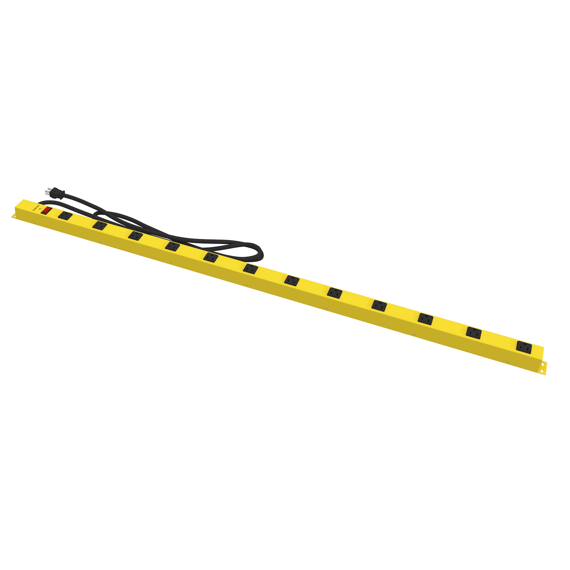 STANLEY® 12 Outlet 600 Joule Metal Surge Protector