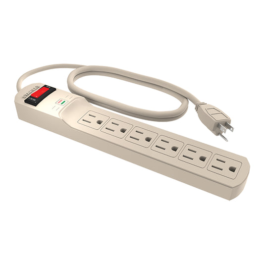 STANLEY® 6-Outlet 800 Joule Surge Protector - Stanley Electrical Accessories