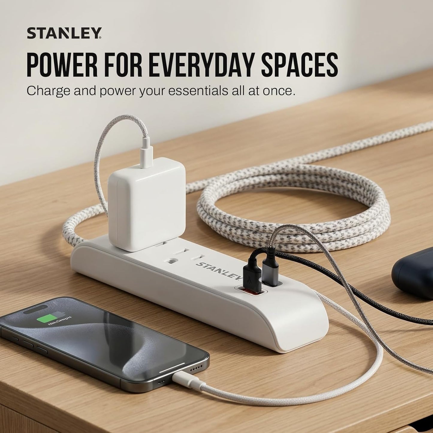 SURGEMAX USB CHARGE 2-Outlet 300J USB Surge Protector