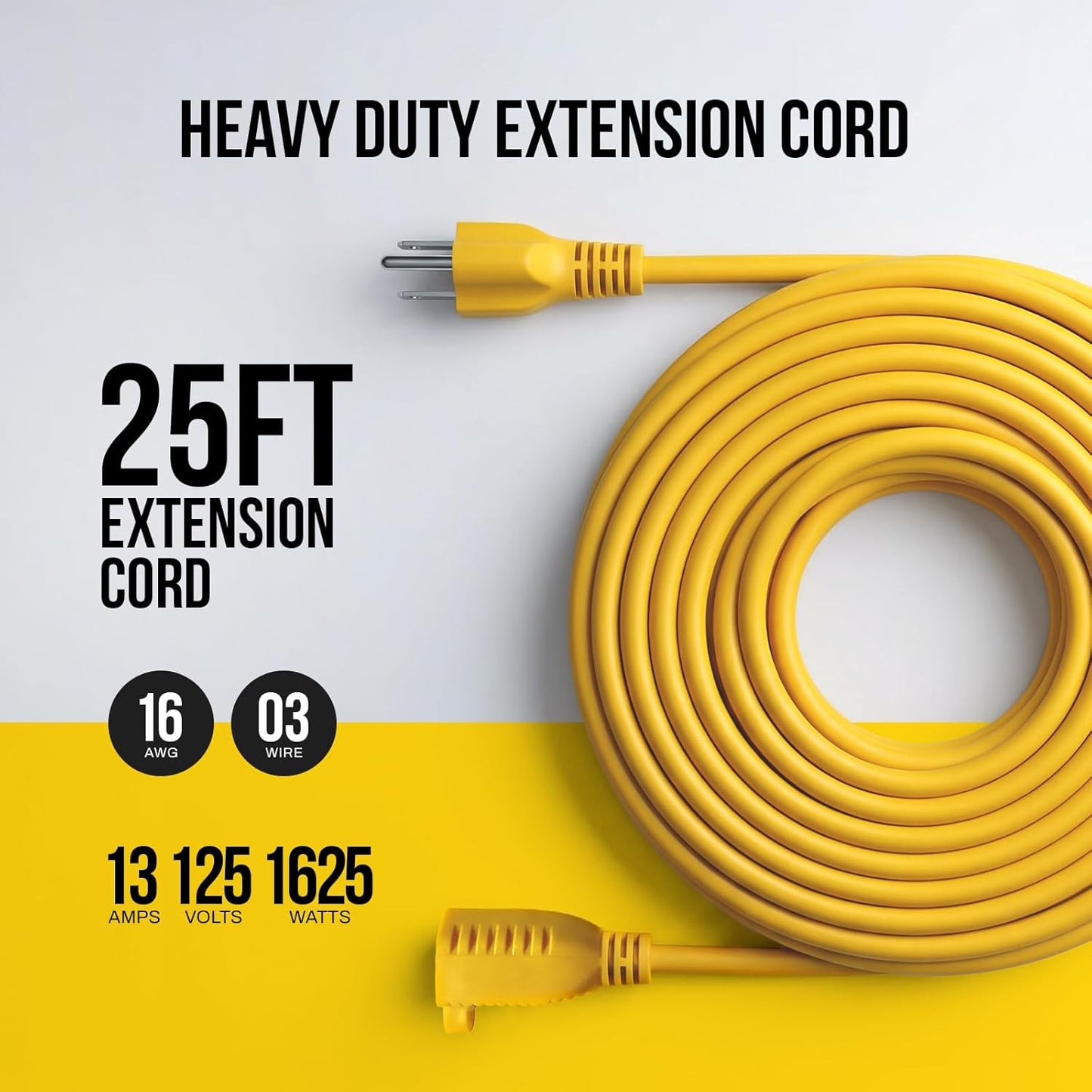 STANLEY® 25FT Outdoor Extension Cord - Stanley Electrical Accessories
