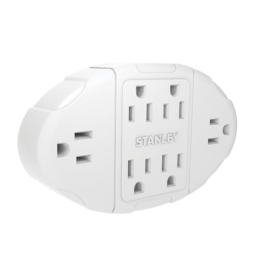 STANLEY® 6-Outlet Wall Adpater - Stanley Electrical Accessories