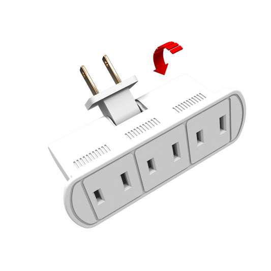 STANLEY 3-OUTLET WALL ADAPTER - Stanley Electrical Accessories