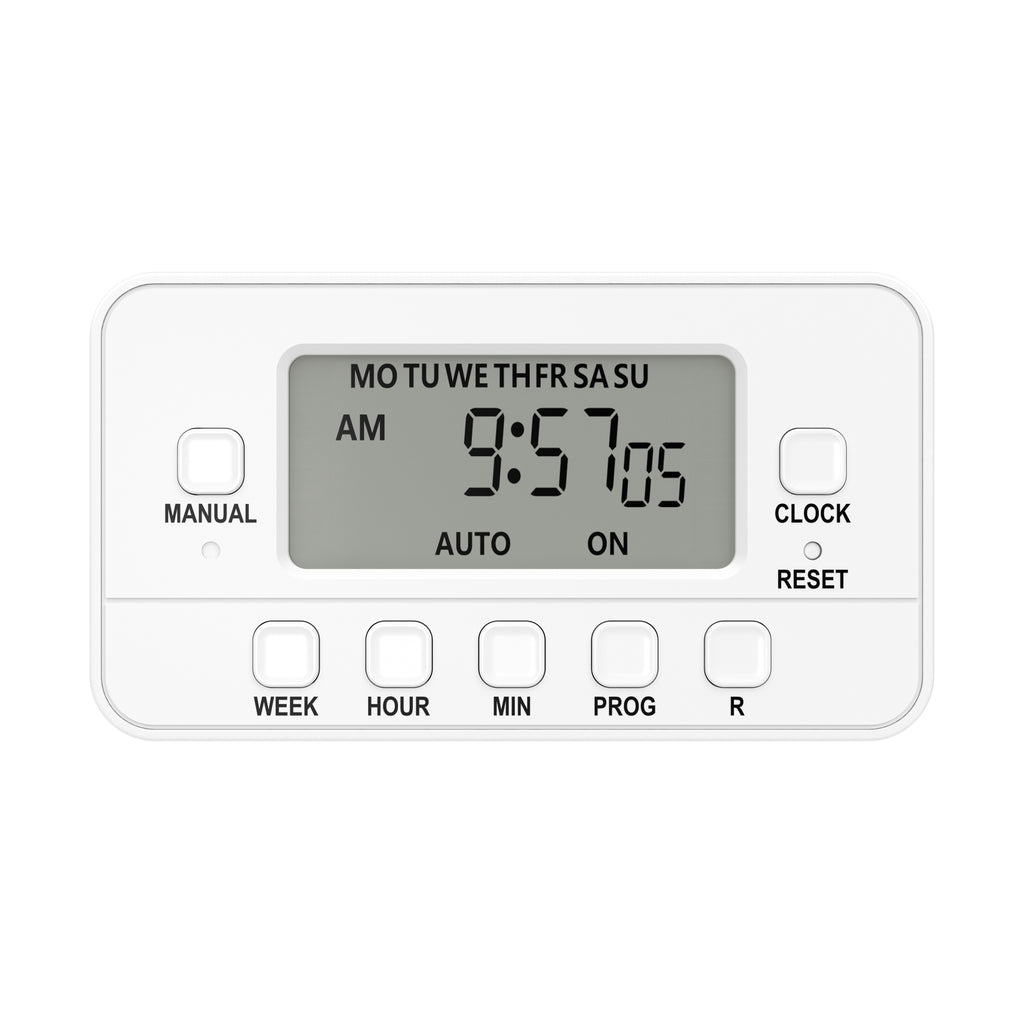 STANLEY 2-OUTLET WEEKLY DIGITAL TIMER