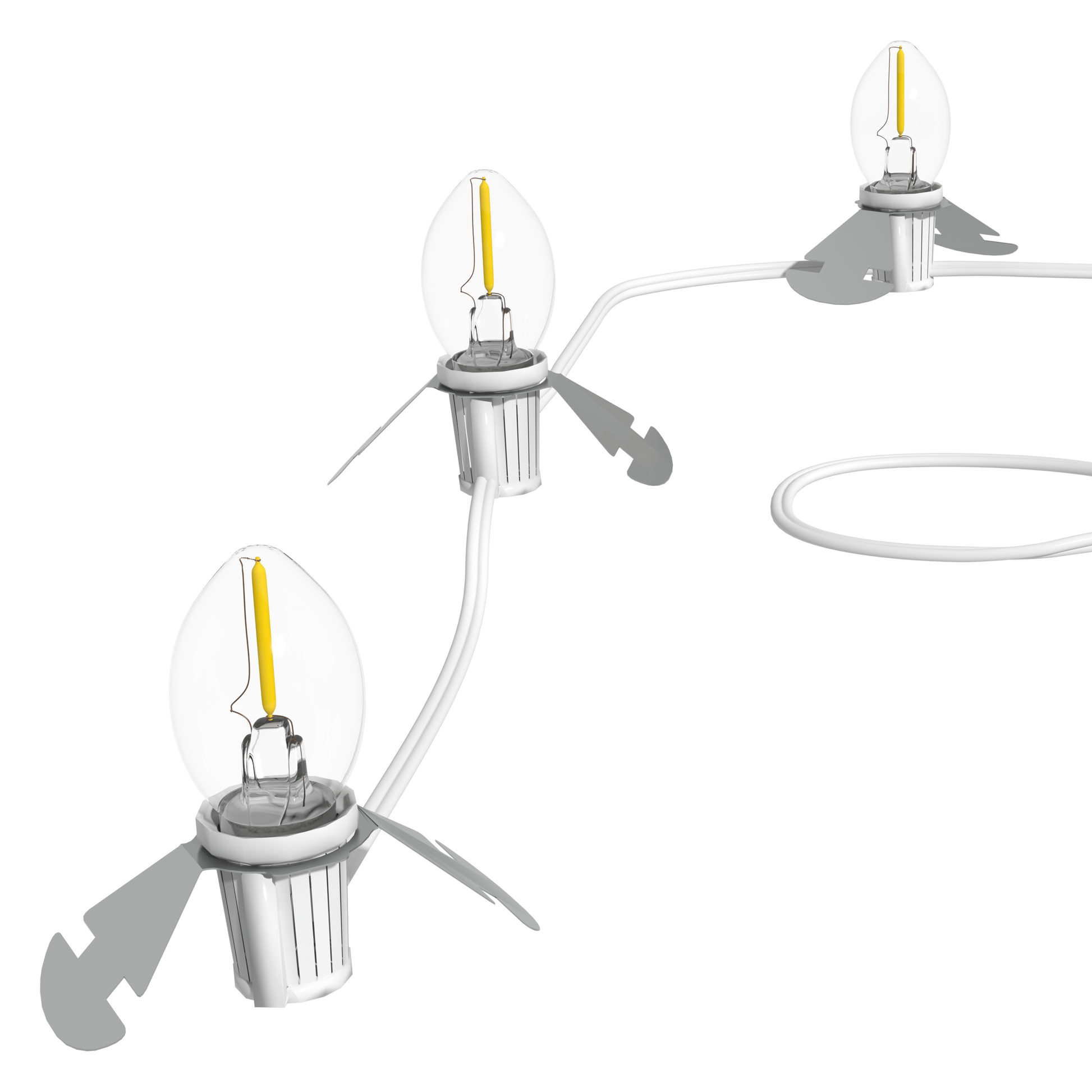 STANLEY 3-BULB LED C7 REPLACEMENT CORD