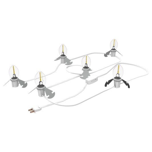 STANLEY 6 BULB C7 REPLACEMENT CORD - Stanley Electrical Accessories