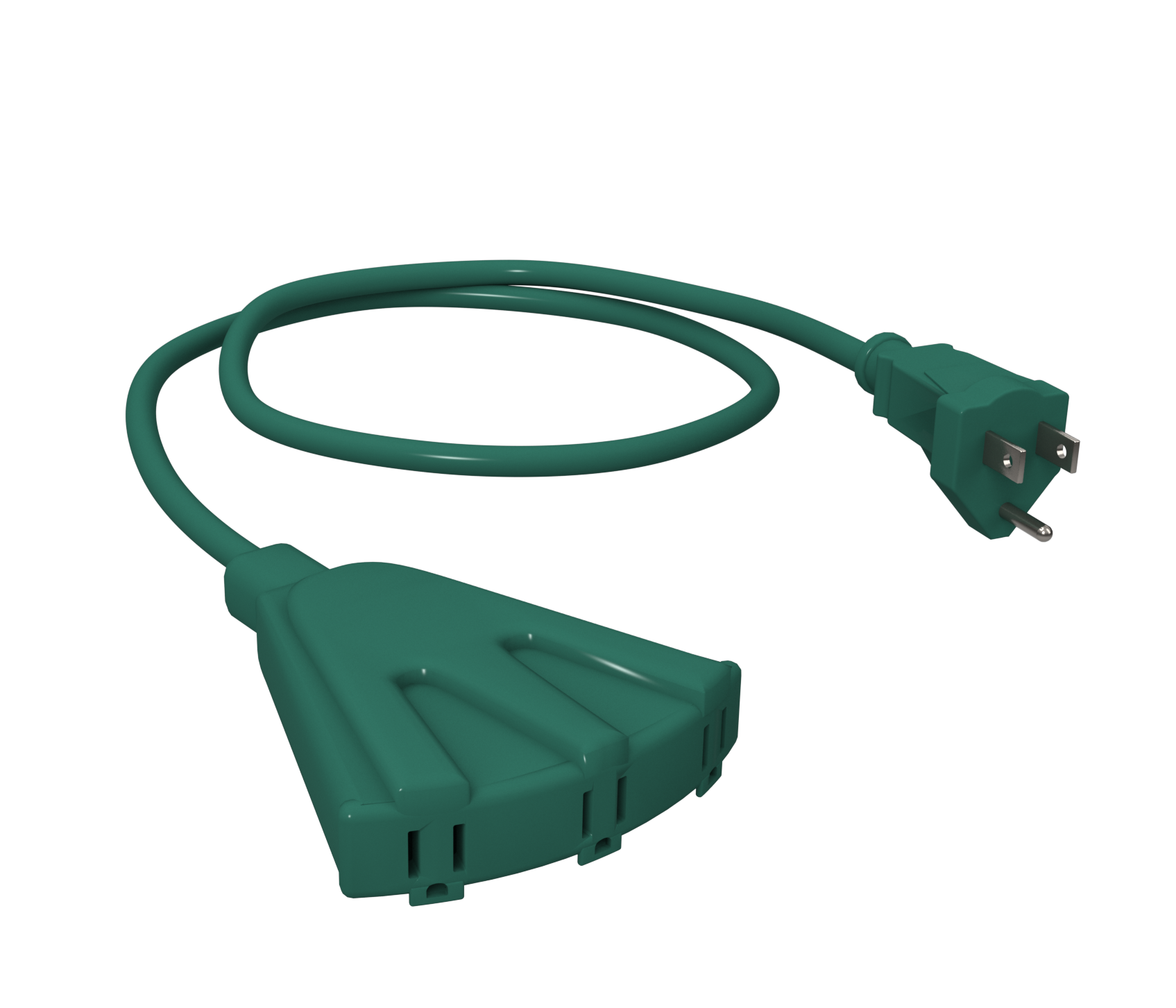 STANLEY 2FT 3-OUTLET OUTDOOR POWER CORD