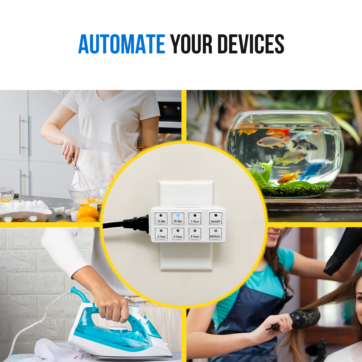 STANLEY® Indoor Digital Countdown Timer - Stanley Electrical Accessories