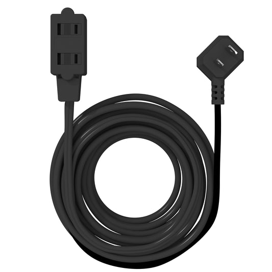 STANLEY® 9FT 3-Outlet Indoor Extension Cord with Flat Plug - Stanley Electrical Accessories