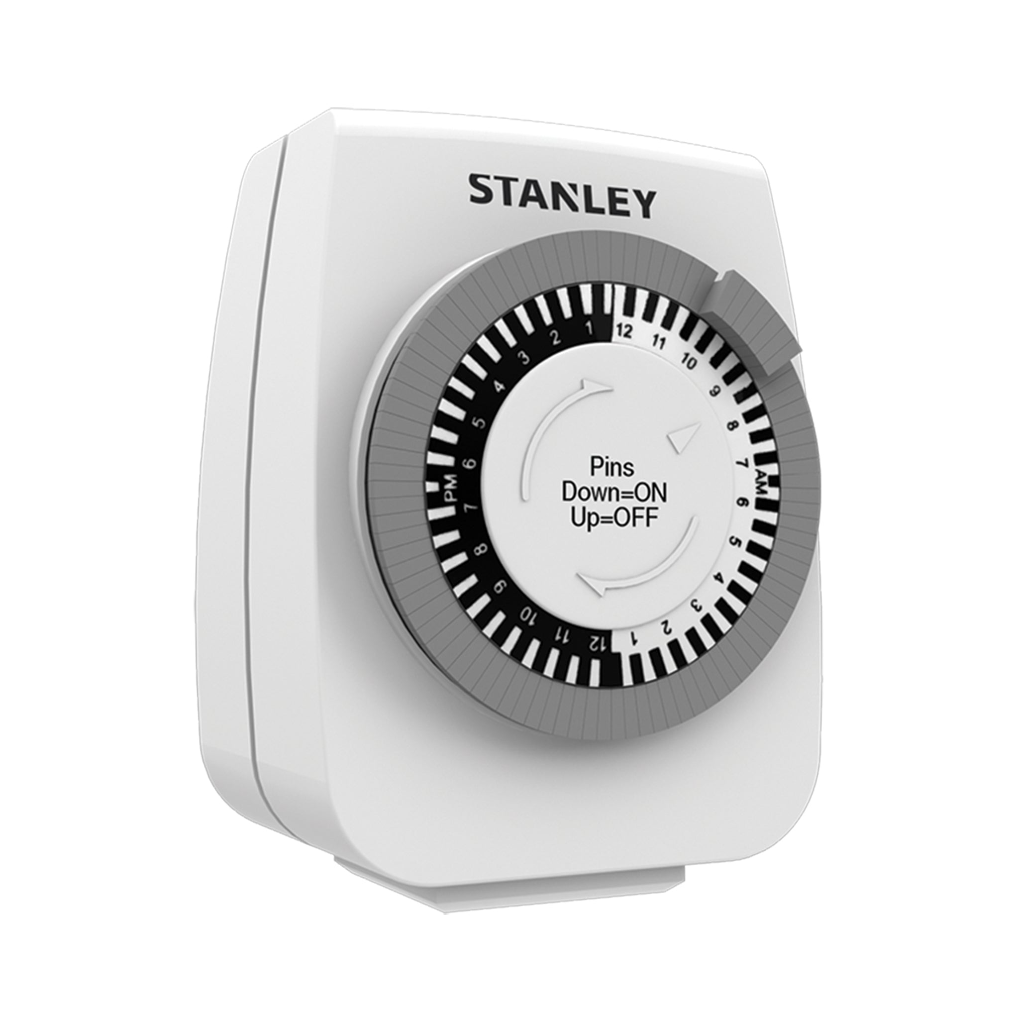 STANLEY® Single Outlet Grounded 24 Hour Mechanical Indoor Timer ...